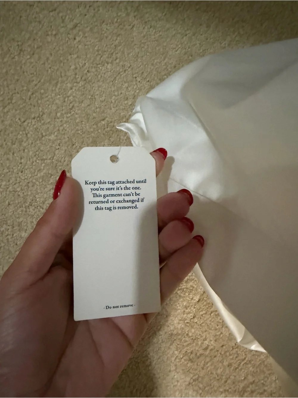 Abercrombie & Fitch White Satin Effect Dress